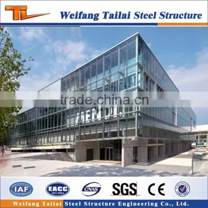 Customized Modern Design Prefabricated Steel Building thumbnail-3