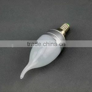 Hot Sale!3W 220V E14/E27 With High Power CA37 LED Bulb thumbnail-1