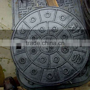 Heavy Duty Casting Iron Ductile Foundry Manhole Covers OEM China Manufacture Top Selling Manhole Covers thumbnail-3