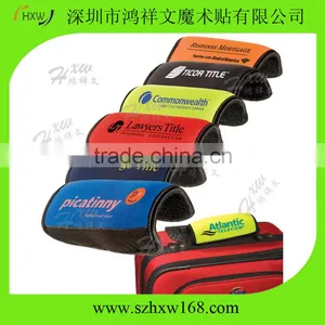 Logo Print Suitcase Neoprene Handle Luggage Cover thumbnail-1