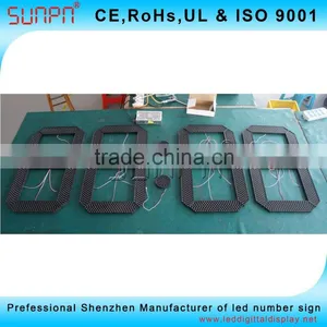 Asian Digital Led Clock Sign With Remote Controller,Led Clock Display Low Price With Good Quality thumbnail-4