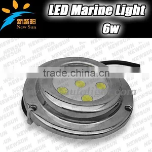2015 New Product 6w 12v Yacht Soalr Marine Light Pool Light Waterproof IP68 thumbnail-1