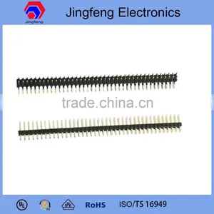 Good Quality 2.54mm Pitch Right Angle Pin Header Connector thumbnail-1