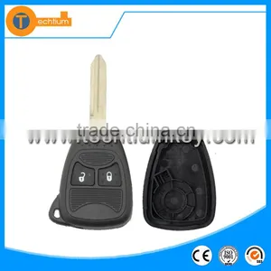2 Button With Battery Clamp Holder Remote Key Blank Case Shell for Chrysler 300C Voyager Sebring Town Pacifica thumbnail-1