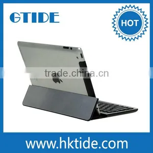 Universal Ultra Slim Flat Aluminum Wireless Bluetooth Quality Keyboard for Tablet thumbnail-4