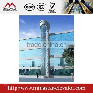 Circular Glass Elevator Panoramic Elevator,sightseeing Elvator Price Glass Elevator Lifts thumbnail-1