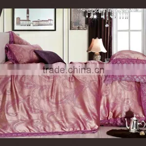 Newest Design Cheap Jacquard Bedding Set thumbnail-1