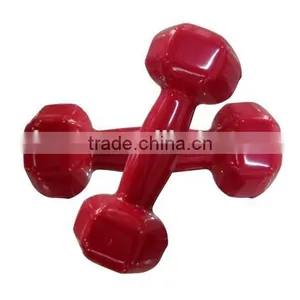 Hotsale Lady Portable Vinyl Dumbbell thumbnail-2
