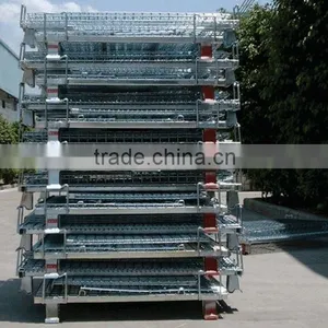 Wire Mesh Container With Wheels for Auto Components thumbnail-3