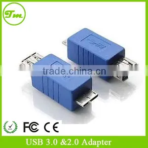 USB 3.0 Micro B Male to A Female Adapter thumbnail-1