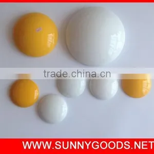 Diameter 10cm Road Safety White Ceramic Stud Reflective Marker thumbnail-1
