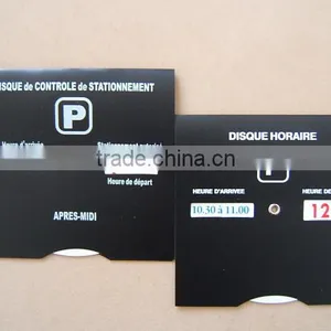 Best-selling Plastic Black Parking Disc thumbnail-1