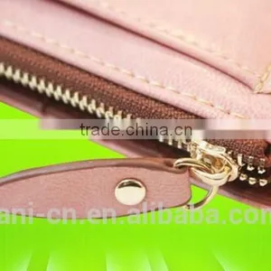 Luxury and Fancy Hand Made Ladies Clutch Leather Purse Made in China thumbnail-4