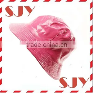 Waterproof Folding Crushable Bucket Style Rain Cap Hat thumbnail-3