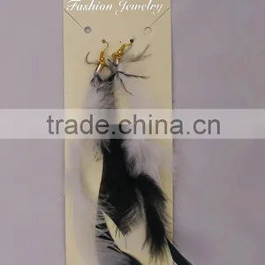 2016 Hot Sale / Wholesale / Feather Eardrop thumbnail-1