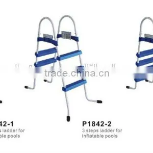 Poolstar Deluxe P1842-3 INTEX Above Ground Pool Ladder for 48-Inch Wall thumbnail-1