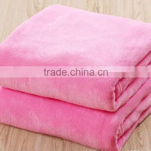 Pink Bed Sheet Home Textile Coral Blanket thumbnail-1