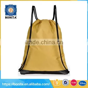 Yellow Beautiful Useful Drawstring Bags thumbnail-2