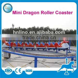 Amusement Kids Ride Dragon Train!!! Playground Equipment Fairground Attraction Roller Coaster Slide Dragon for Sale thumbnail-2