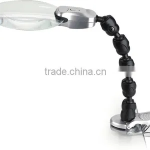 Folding Illuminating Magnifier, LED Plastic Pelle Switching Magnifier thumbnail-1