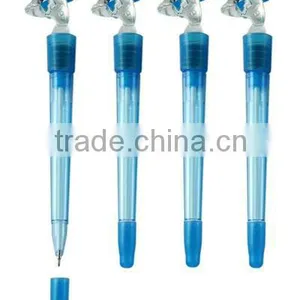 Novelty Light Plastic Ball Pen Dolphine Shape thumbnail-1