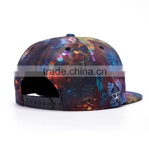 Wholesale Custom Design Your Own Logo Printing Snapback Cap thumbnail-3