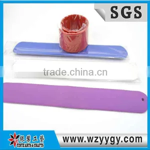 Purity Color Cheap Silicone Slap Band thumbnail-1