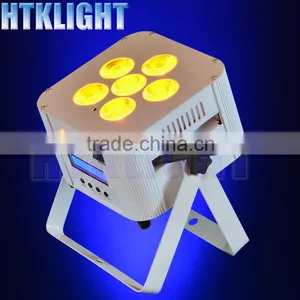 6*18w 6in1 Rgbwa uv Battery Powered Led Par thumbnail-1