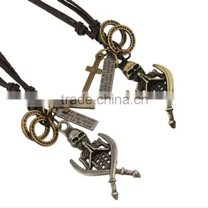 Customized Design Leather Necklace thumbnail-1