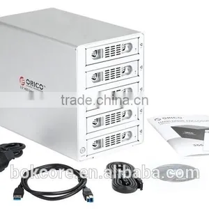 5 Bay 3.5'' HDD Enclosure, 5 Bay 3.5 External Usb 3.0 Hdd Enclosure High Quality External 3.0 3.5 External Enclosure thumbnail-4