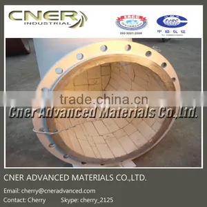 Ceramic Lined T-Pipe, Tee Joint For Mining thumbnail-1
