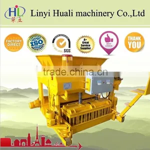 Mobile Brick Making Machine QMY6-25 Used Construction Equipment for Sale thumbnail-1