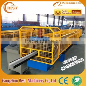 PPGL Coil Steel Gutter Making Machine With CE thumbnail-3