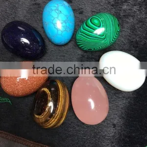 Wholesale Colorful Small Quartz Crystal Stone Eggs for Message thumbnail-2