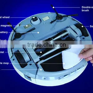 Newest Design Multifunction Robot Vacuum Cleaner thumbnail-3