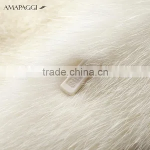 Wholesale Short White Mink Fur Leisure Coat for Women thumbnail-4
