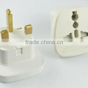 2016 New World Travel Adaptor,universal to Singapore Malaysia UK Travel Plug Adapter, Travel Adapter Safety Shutter SS-7 thumbnail-1