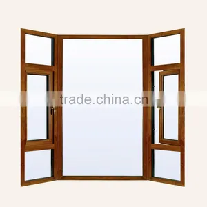 Hot Sales High Quality Aluminum Wooden Window thumbnail-3