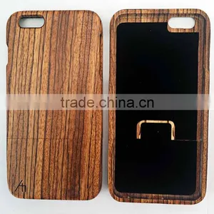 Zebra Wood Case for Apple Iphone6+ thumbnail-1