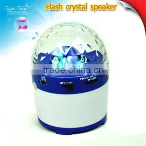 Portable Mini Crystal Digital Speaker thumbnail-1