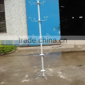 Helmet Display Rack Revolving Wire Display Rack thumbnail-1