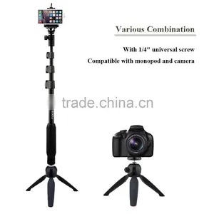 Universal Adjustable Desk Mount , Mini Tripod + Clip Holder For Mobile Phones thumbnail-6