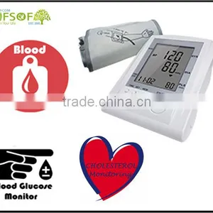 SIFHEALTH-2.6 Health Care System Multi-Function : Blood Pressure Meter, Glucose & Cholesterol Meter With Bluetooth, Glucometer thumbnail-1