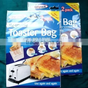 PTFE Coated Fiberglass As See On TV PTFE No-stick Toaster Bag Oven Bag thumbnail-2