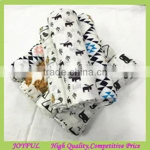 Cotton Muslin Swaddle Blanket Baby Muslin Wrap, Baby Muslin, Baby Swaddle Wrap thumbnail-1