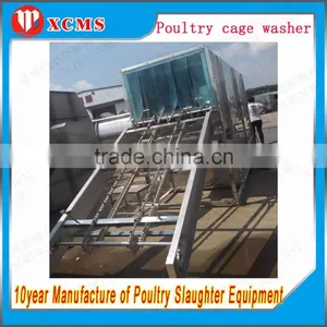 Poultry Cage Washing Machine/poultry Cage Washer/manufacturer of Slaughter Assemble /slaughter Chicken/chicken Plucker thumbnail-1