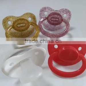 2016 New Color Large Funny Silicone Adult Baby Pacifier With Big Plush Size Nipple Teat thumbnail-2