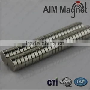 D15 X8mm Disc Magnet Coted Nicel With High Performance thumbnail-1