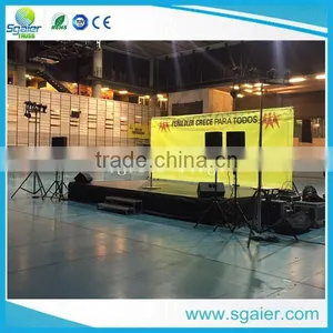 Sgaier Outdoor Catwalk Plywood Stage Design Used Stage for Sale thumbnail-3