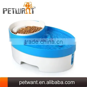 Small Pet Dog Cat Puppy Self Food Feeder and Hanging Water Drinking Fountain thumbnail-1